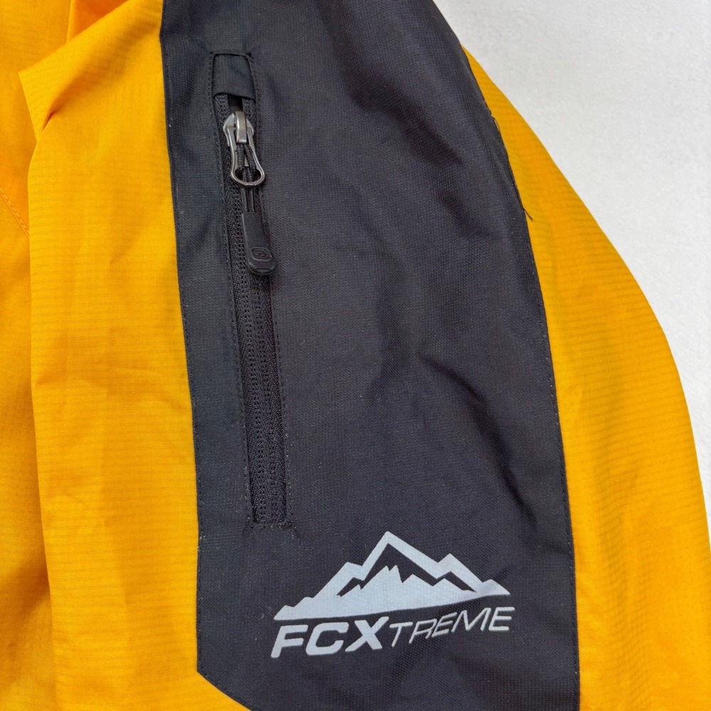 Free Country Xtreme Mens Small Yellow Black Ski Snowboard Jacket Water Resistant - Picture 9 of 13
